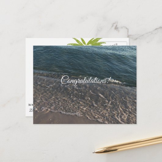 ビーチはがき ポストカード (正面/裏面インサイチュ)