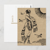 ビーチはがき ポストカード (正面/裏面)