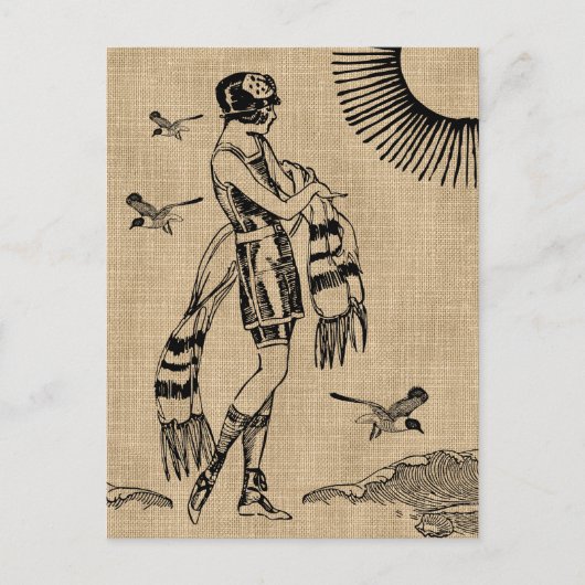 ビーチはがき ポストカード (正面)