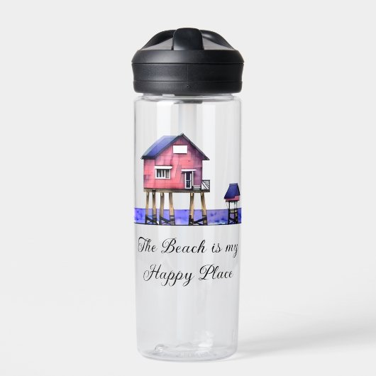 ビーチはマイハッピープレイス ウォーターボトル (正面)