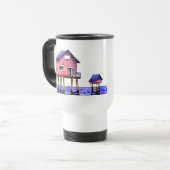 ビーチはマイハッピープレイス トラベルマグ (正面左)