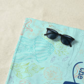 ビーチはマイハッピープレイス ビーチタオル (インサイチュ)