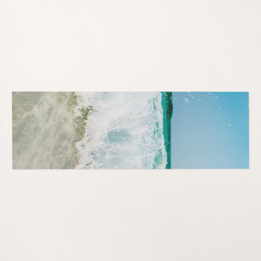 ビーチはマイハッピープレイス ヨガマット (裏面(横))