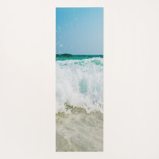 ビーチはマイハッピープレイス ヨガマット (裏面)