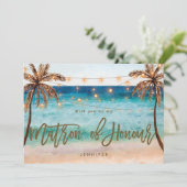 ビーチは名案カードの寮生になります サンキューカード (スタンド正面)