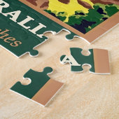 ビーチは呼び出し、オーストラリアを旅行ヴィンテージ ジグソーパズル (側面)