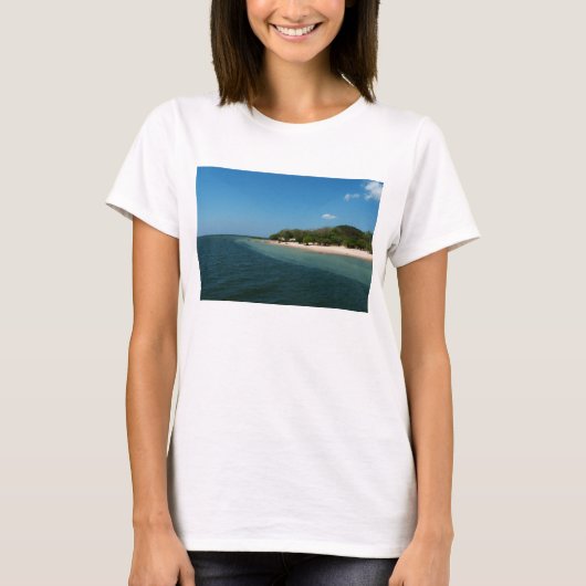 ビーチは変わります Tシャツ (正面)