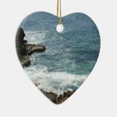 ビーチは海に会います セラミックオーナメント (右)
