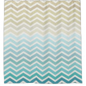 ビーチは海及び砂のシャワー・カーテン振ります シャワーカーテン (正面)