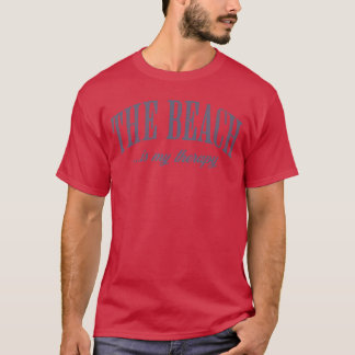ビーチは私の癒し 癒し系家族の夏のビーチ Tシャツ