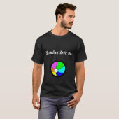 ビーチは私を愛してくれる Tシャツ (正面フル)