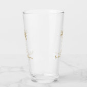 ビーチは私ゴールデンココナッツパームツリーと呼んでいる タンブラーグラス (左)