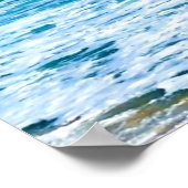 ビーチは素晴らしい行く ポスター (角)