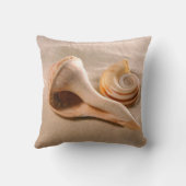 ビーチは装飾用クッションを殻から取り出します クッション (裏面)