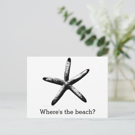 ビーチは？ ポストカード (スタンド正面)