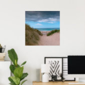 ビーチへのパスカリブの ポスター (ホームオフィス)