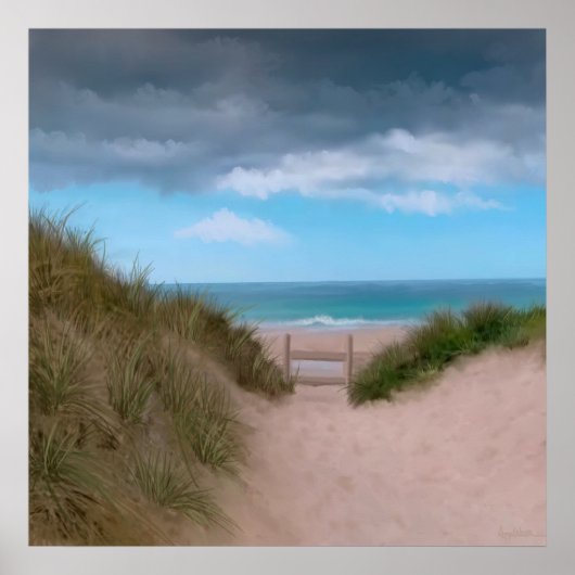 ビーチへのパスカリブの ポスター (正面)