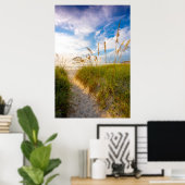 ビーチへのパス ポスター (ホームオフィス)