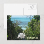 ビーチへのパス ポストカード (正面/裏面)