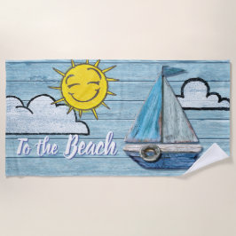 ビーチへの大きいビーチタオル ビーチタオル