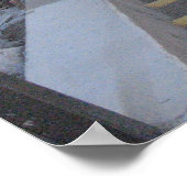 ビーチへの手順 ポスター (角)