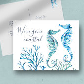 ビーチへの新しいホームの移動発表 ポストカード