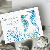 ビーチへの新しいホームの移動発表 ポストカード