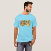 ビーチへようこそサイン Tシャツ (正面フル)
