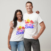 ビーチへ連れてって Tシャツ (ユニセックス)