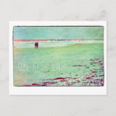 ビーチへ!住所はがきの変更 案内ポストカード (正面)