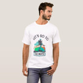 ビーチへ Tシャツ (正面フル)