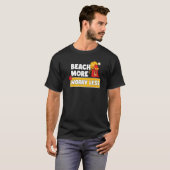 ビーチもっと心配なし休暇サマービベス5 Tシャツ (正面フル)