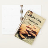 ビーチをテーマにしたウェディングプランナージャーナル/ノートブック プランナー手帳 (ディスプレー)