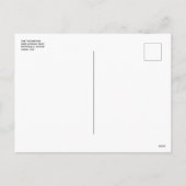 ビーチをテーマにしたクリスマス 家族の温かい願い フォト シーズンポストカード (裏面)