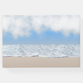 ビーチをテーマにしたゲストブック ゲストブック (裏面)