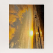 ビーチをテーマにしたジグソーパズルとサーファーズサンセット ジグソーパズル (縦)