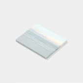 ビーチをテーマにしたビーチ、白い砂と青い水 ポストイット (アングル)