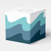 ビーチをテーマにした優待箱 – Blue Wave フェイバーボックス (正面サイド)