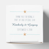 ビーチをテーマにした優待箱 – Blue Wave フェイバーボックス (上部)