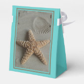 ビーチをテーマにした結婚式の引き出物ボックス フェイバーボックス (裏面サイド)