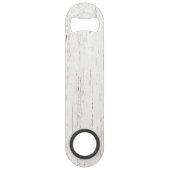 ビーチをテーマにした結婚式の木目 スピード栓抜き (裏面)