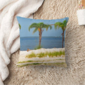 ビーチをテーマにした装飾用クッション クッション (ブランケット)