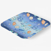 ビーチをテーマにした赤ちゃんシャワーまたは誕生日パーティー ペーパープレート (傾斜あり)