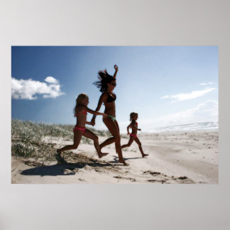 ビーチを打つ ポスター