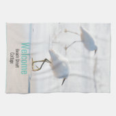 ビーチアクアウェルカムエアブロンバケーションレンタル キッチンタオル (横)