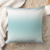 ビーチアクアブルーグラデーション クッション (ブランケット)