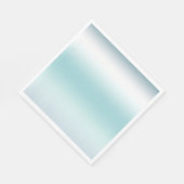 ビーチアクアブルーグラデーション スタンダードランチョンナプキン (角)