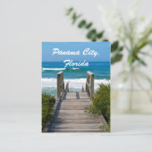 ビーチアクセス – ポストカード (スタンド正面)