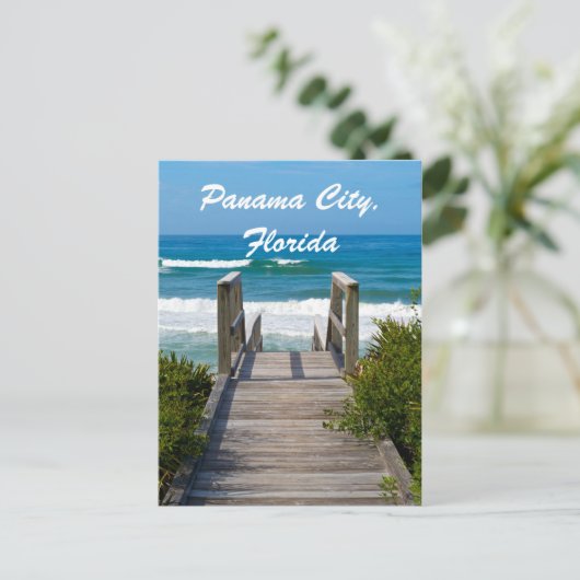 ビーチアクセス – ポストカード (スタンド正面)