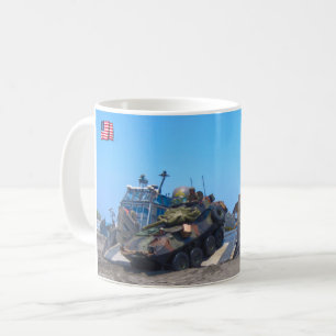 ビーチアサルト – LCAC コーヒーマグカップ